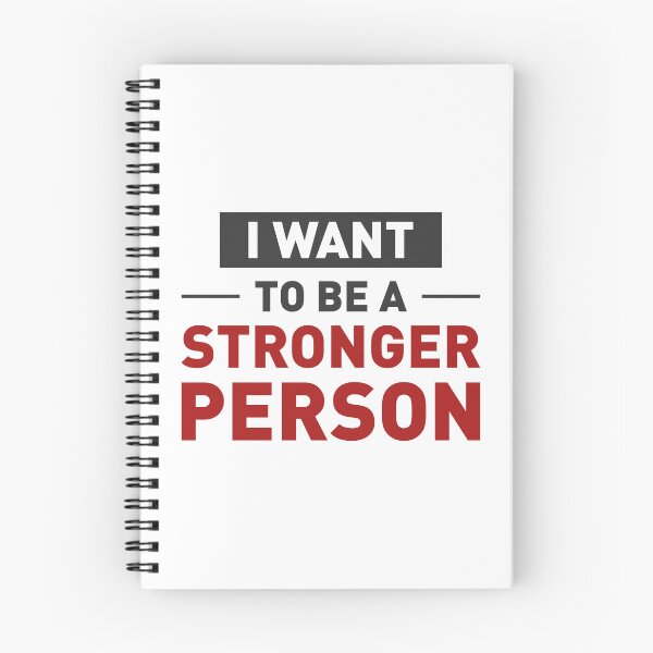 Item preview, I Want To Be a Stronger Person! designed and sold by FilipeFerreira.