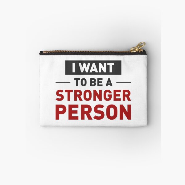 Item preview, I Want To Be a Stronger Person! designed and sold by FilipeFerreira.