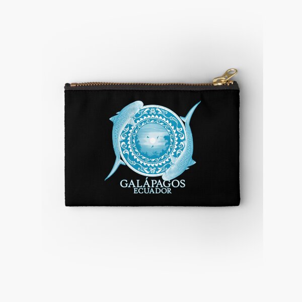 Item preview, tiger shark Galápagos Ecuador designed and sold by NicGrayGraphic.
