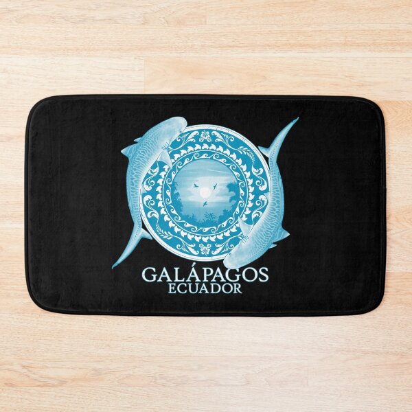 Item preview, tiger shark Galápagos Ecuador designed and sold by NicGrayGraphic.
