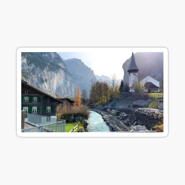 Item preview, Lauterbrunnen Village, Swtzerland designed and sold by NewBjc2020.