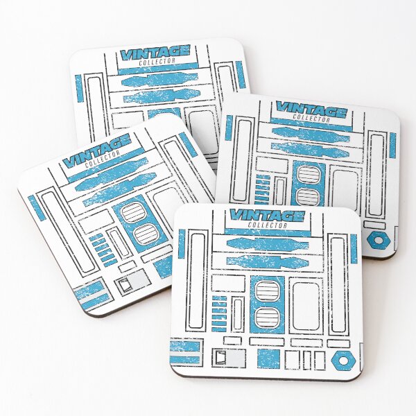 Item preview, Blue Droid Distressed Sticker designed and sold by darynkyle.