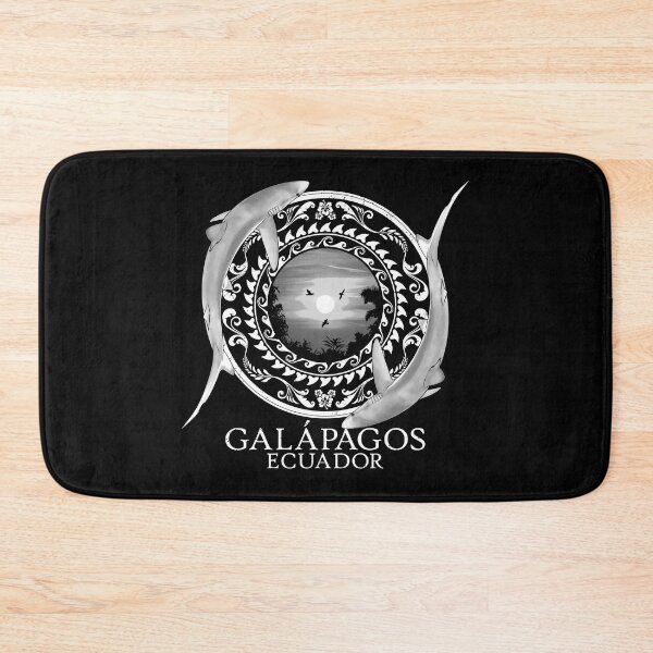 Item preview, Blue shark Galápagos Ecuador designed and sold by NicGrayGraphic.