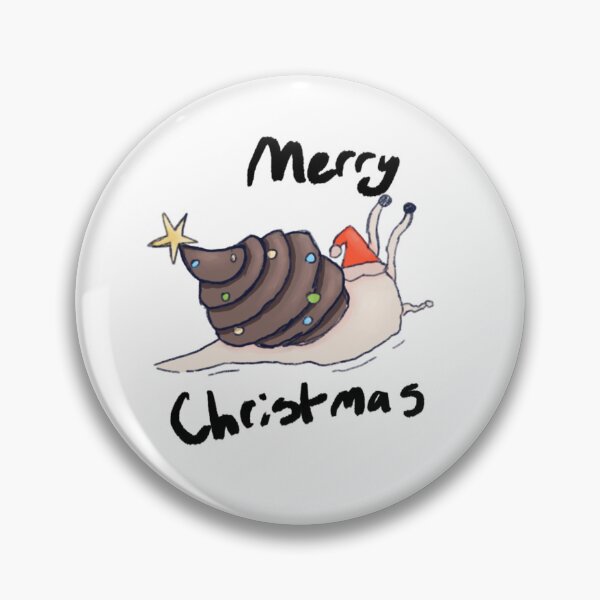 Item preview, Merry christmas snail designed and sold by silleethings.