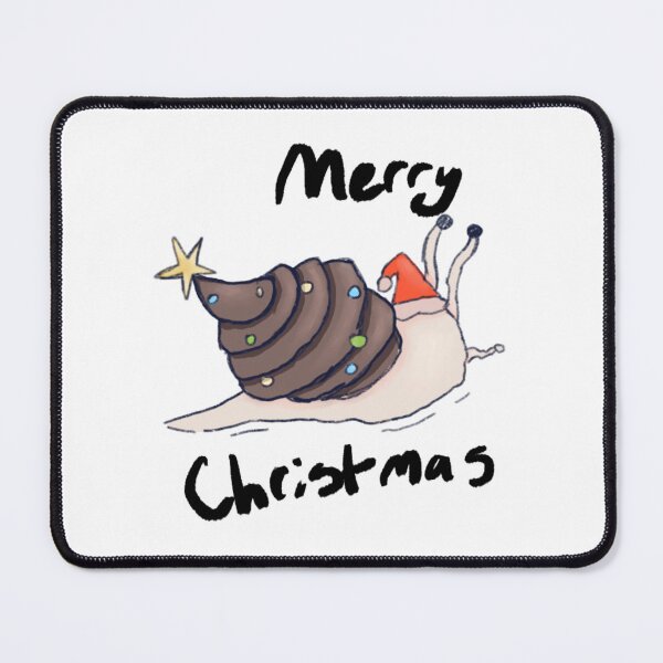 Item preview, Merry christmas snail designed and sold by silleethings.
