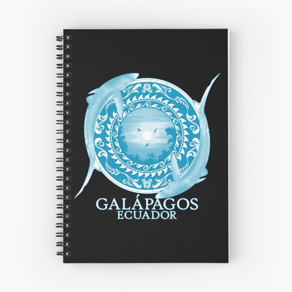 Item preview, Blue shark Galápagos Ecuador designed and sold by NicGrayGraphic.