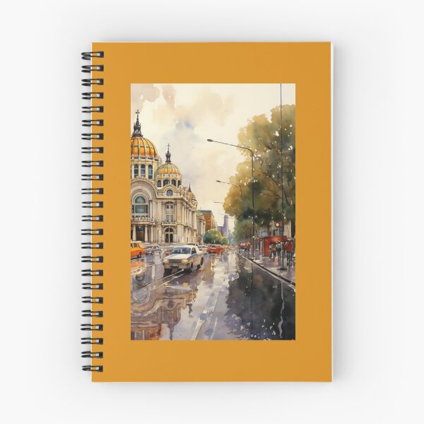 Item preview, Mexico City in Watercolour designed and sold by YourGrowth.
