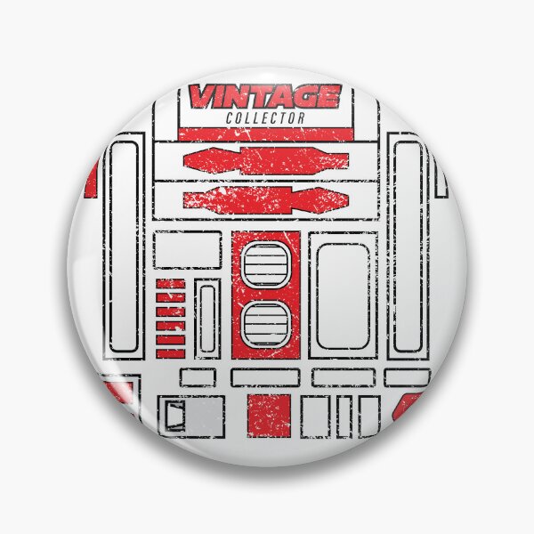 Item preview, Red Droid Distressed Sticker designed and sold by darynkyle.