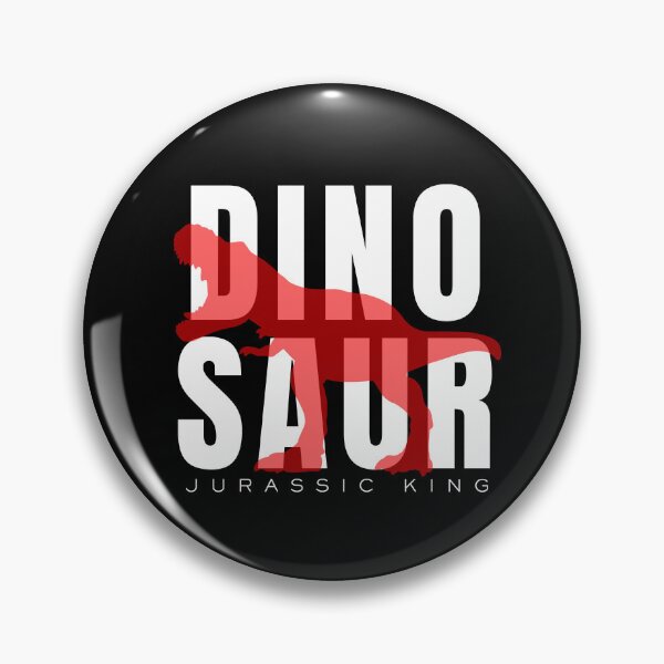 Item preview, Jurassic King - Red Dinosaur Silhouette designed and sold by The magic  Yellow bus.