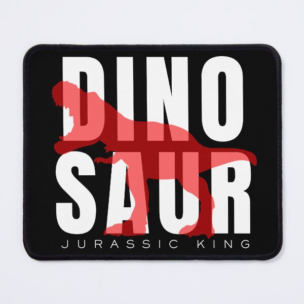 Item preview, Jurassic King - Red Dinosaur Silhouette designed and sold by The magic Yellow bus.