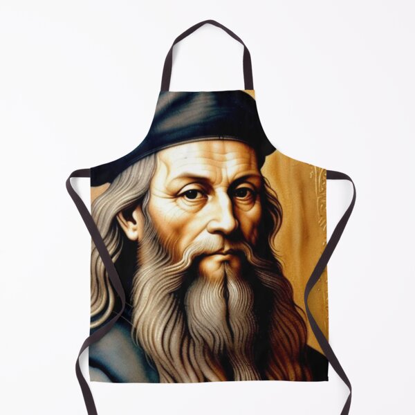 Item preview, Leonardo Da Vinci Portrait designed and sold by TheDarkWardrobe.