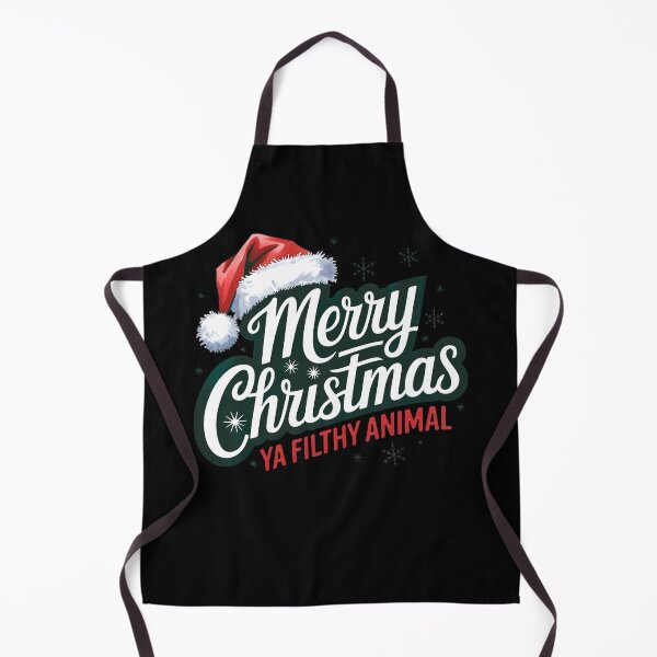 Item preview, Merry Christmas Ya Filthy Animal designed and sold by PlanetMarker.