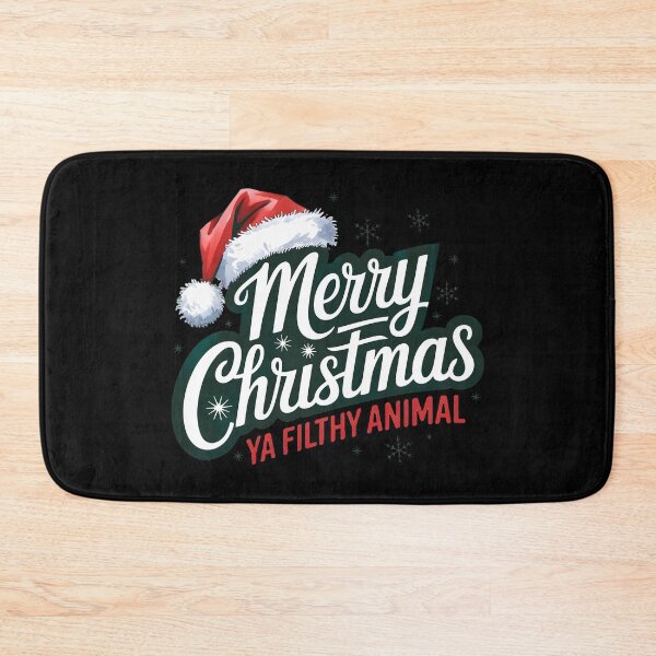 Item preview, Merry Christmas Ya Filthy Animal designed and sold by PlanetMarker.