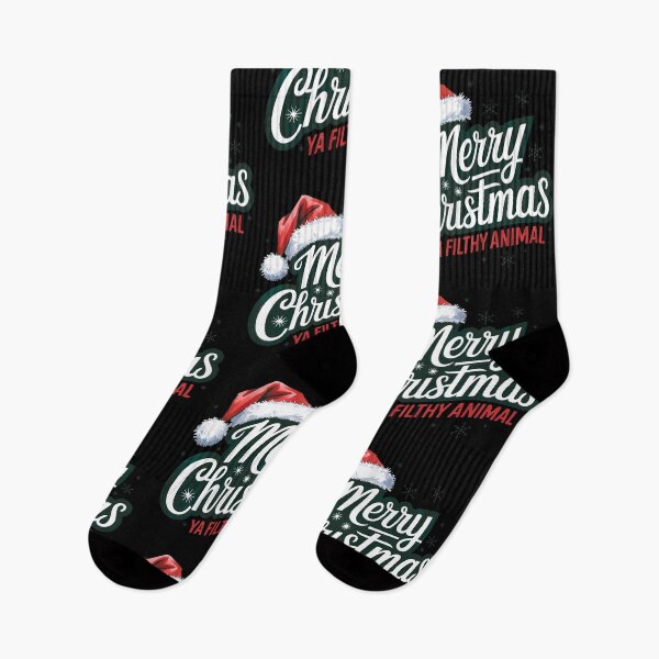 Item preview, Merry Christmas Ya Filthy Animal designed and sold by PlanetMarker.