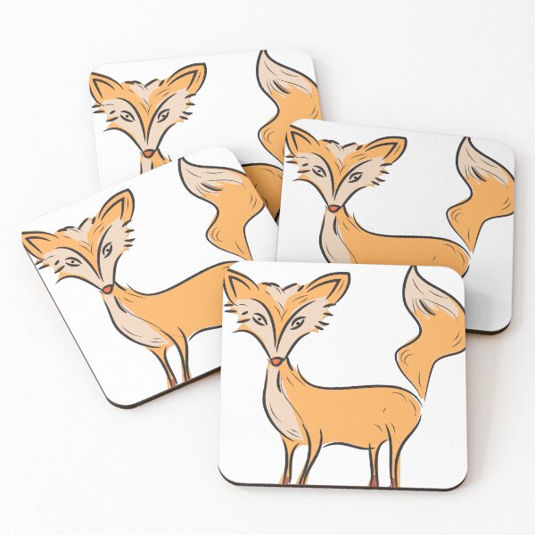 Item preview, Cute Cartoon Fox Illustration designed and sold by karyalangit.