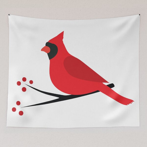 Item preview, Red Cardinal Christmas Bird designed and sold by MagnoliaLake.
