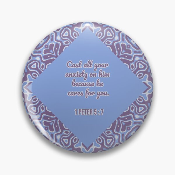 Item preview, 1 Peter 5 : 7 - Cast your anxiety - Bible Passage designed and sold by JF Designs.
