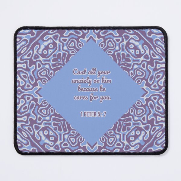 Item preview, 1 Peter 5 : 7 - Cast your anxiety - Bible Passage designed and sold by JF Designs.