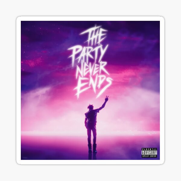 Aperçu de l'œuvre La fête ne finit jamais Juice Wrld créée et vendue par YChangShop.