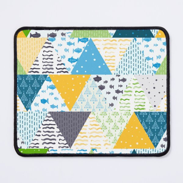 Item preview, Triangle patchwork quilt designed and sold by FrancesPoff.