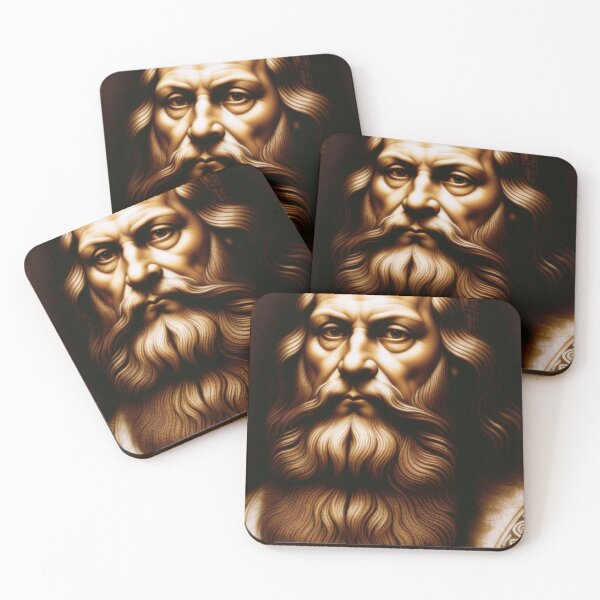 Item preview, Leonardo Da Vinci Portrait designed and sold by TheDarkWardrobe.