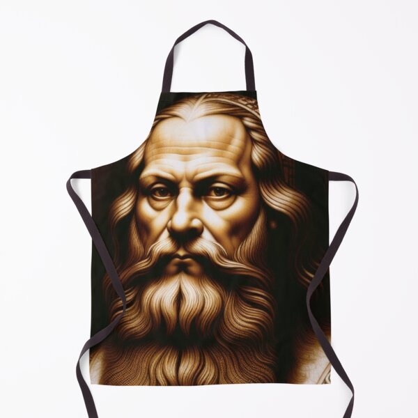 Item preview, Leonardo Da Vinci Portrait designed and sold by TheDarkWardrobe.