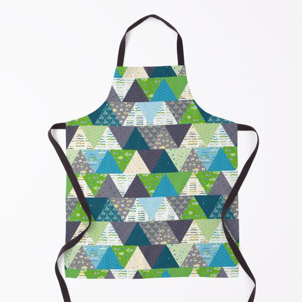 Item preview, Triangle patchwork quilt designed and sold by FrancesPoff.