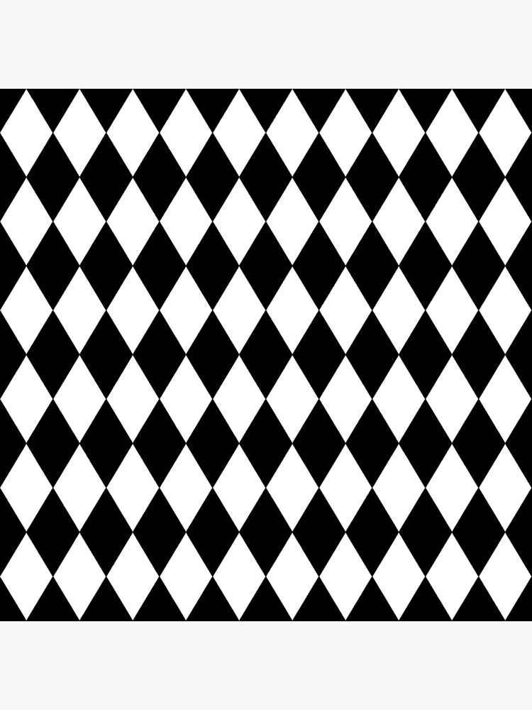 Black And White Harlequin Pattern Poster For Sale By Martstore Black And White Harlequin Pattern Poster For Sale By Martstore