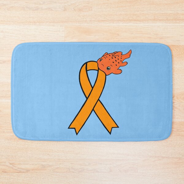 Item preview, Pudgy Fish Awareness Ribbon (Orange) designed and sold by CaitlynConnor.