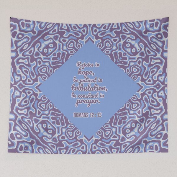 Item preview, Romans 12 : 12 - Rejoice in hope - bible passage designed and sold by JF Designs.