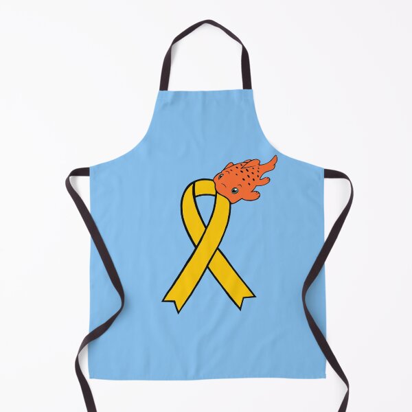 Item preview, Pudgy Fish Awareness Ribbon (Yellow) designed and sold by CaitlynConnor.