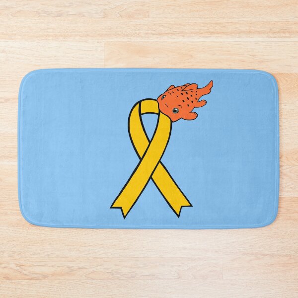 Item preview, Pudgy Fish Awareness Ribbon (Yellow) designed and sold by CaitlynConnor.