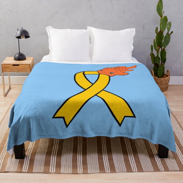 Item preview, Pudgy Fish Awareness Ribbon (Yellow) designed and sold by CaitlynConnor.