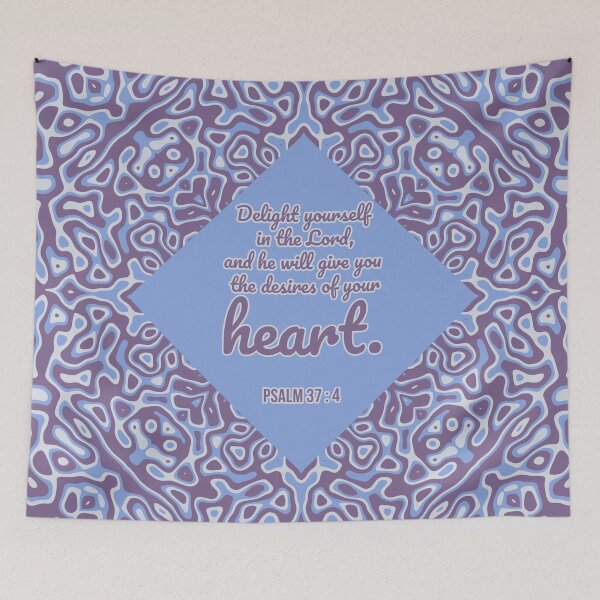 Item preview, Psalm 37 : 4 - Delight yourself in the lord - Bible passage designed and sold by JF Designs.