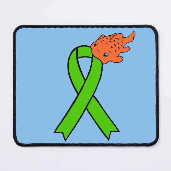 Item preview, Pudgy Fish Awareness Ribbon (Green) designed and sold by CaitlynConnor.