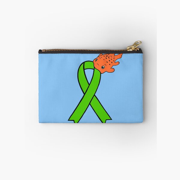 Aperçu de l'œuvre Ruban de sensibilisation au poisson grassouillet (vert) créée et vendue par Chronic Illness Awareness Shop.