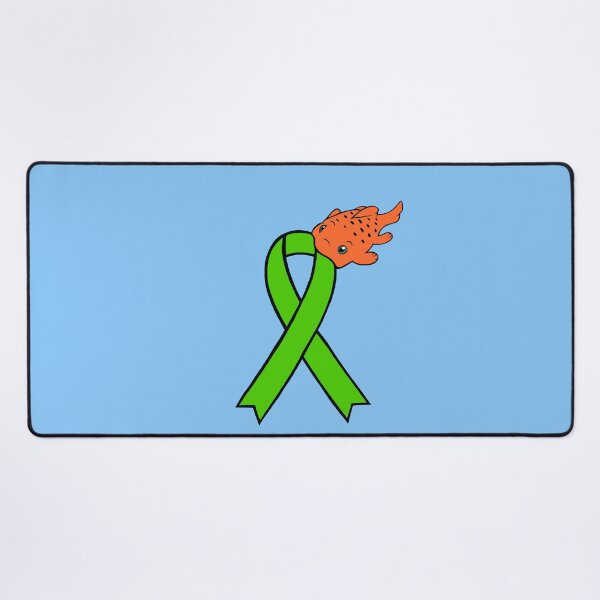 Item preview, Pudgy Fish Awareness Ribbon (Green) designed and sold by CaitlynConnor.