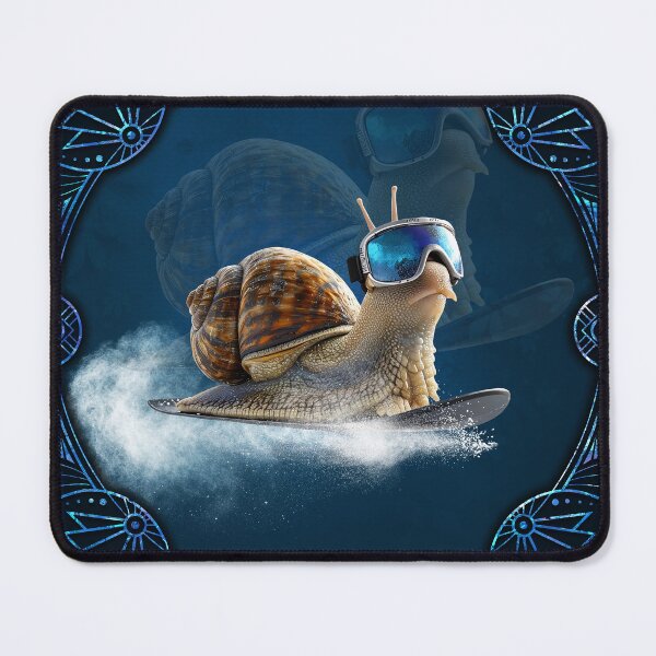 Item preview, Cooler than the rest, the snowboarding snail. designed and sold by nicky2342.