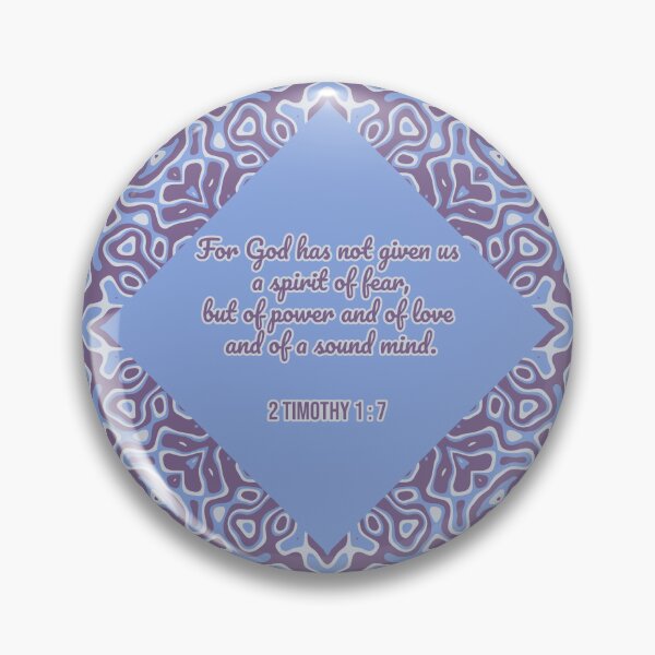 Item preview, 2 Timothy 1 : 7 - For god has given us - Bible passage designed and sold by JF Designs.