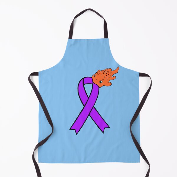 Item preview, Pudgy Fish Awareness Ribbon (Purple) designed and sold by CaitlynConnor.