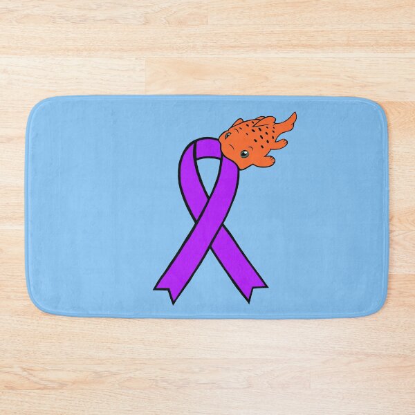 Item preview, Pudgy Fish Awareness Ribbon (Purple) designed and sold by CaitlynConnor.