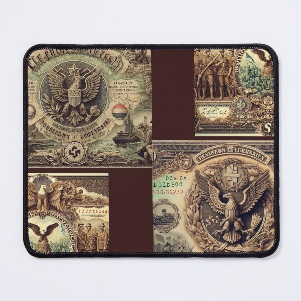 Item preview, World War II-era banknote designed and sold by MigWhimsy.