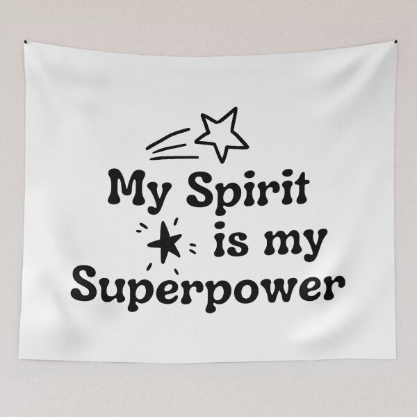 Item preview, My spirit is my superpower designed and sold by Nikki Krishna.