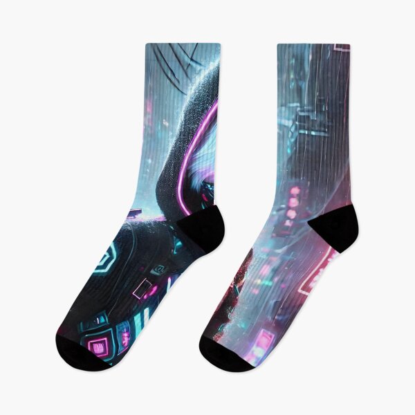 Item preview, Neon Cyberpunk Samurai Aesthetic designed and sold by Animeture.