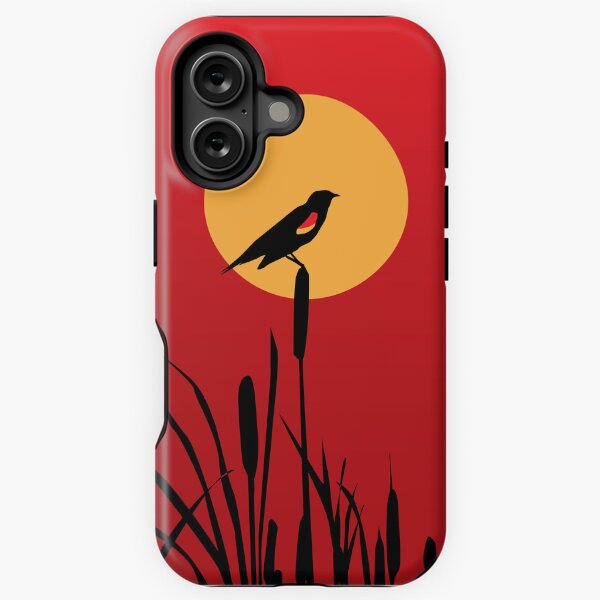 Item preview, Red-Winged blackbird on cattails poster designed and sold by ub-kkn.