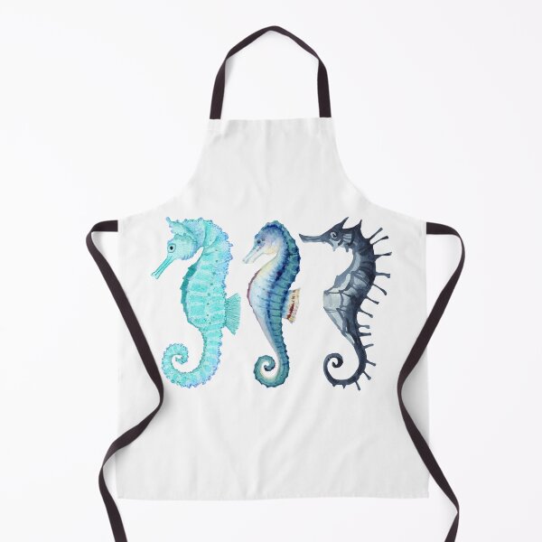 Item preview, Sea Horse Watercolor Painting Underwater Animal designed and sold by TheDiveShirt.