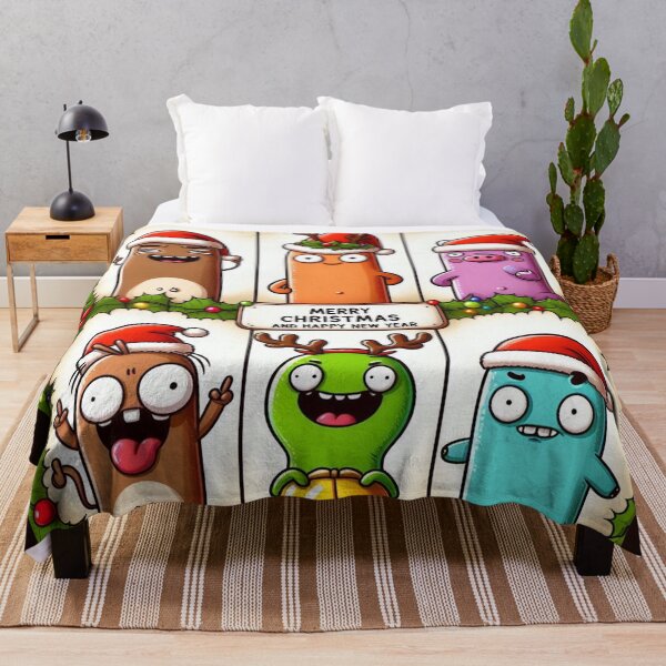 Item preview, Merry Christmas and Happy New Year Gang designed and sold by Nanthanon.