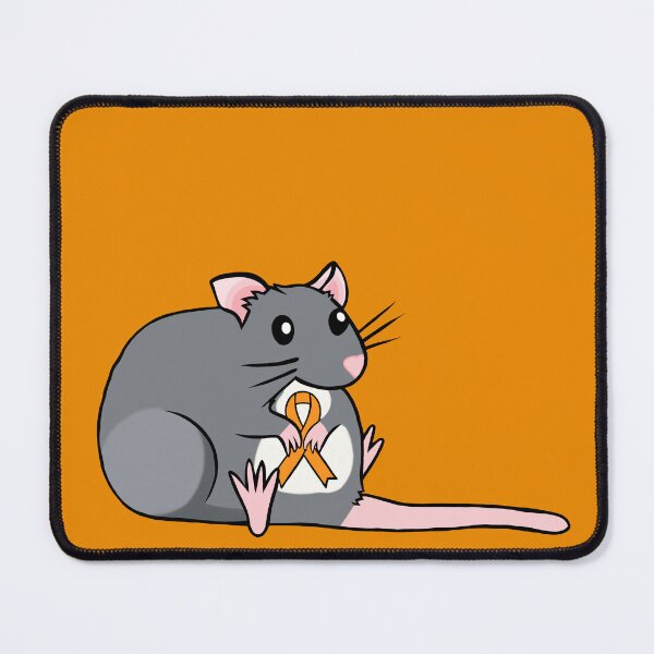 Item preview, Chubby Rat Awareness Ribbon (Orange) designed and sold by CaitlynConnor.