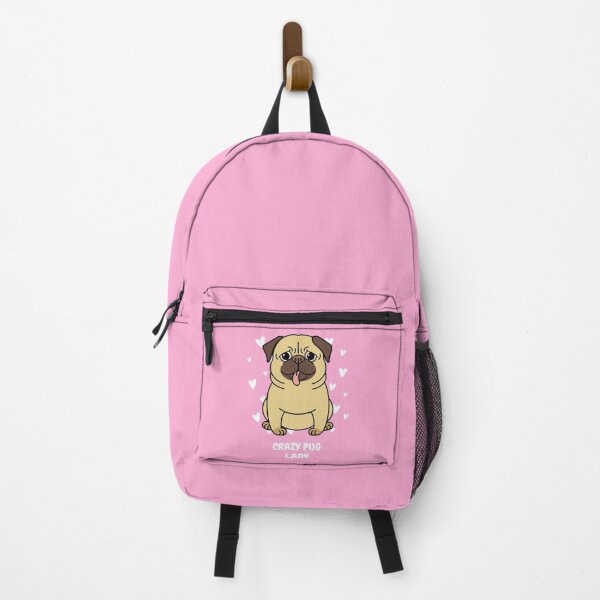 Item preview, Crazy Pug Lady designed and sold by Fanverse Merchandise.