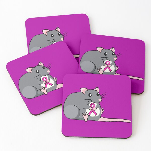 Aperçu de l'œuvre Ruban de sensibilisation aux rats potelés (rose) créée et vendue par CaitlynConnor.